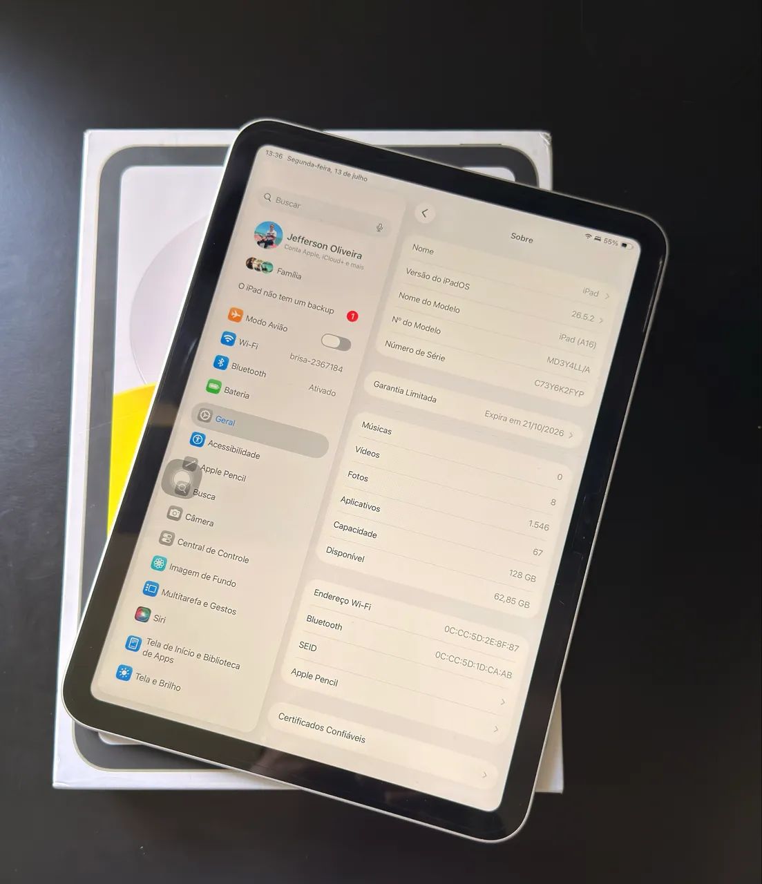iPad 11 (A16) - 128GB Silver - Garantia Apple  - Foto 3