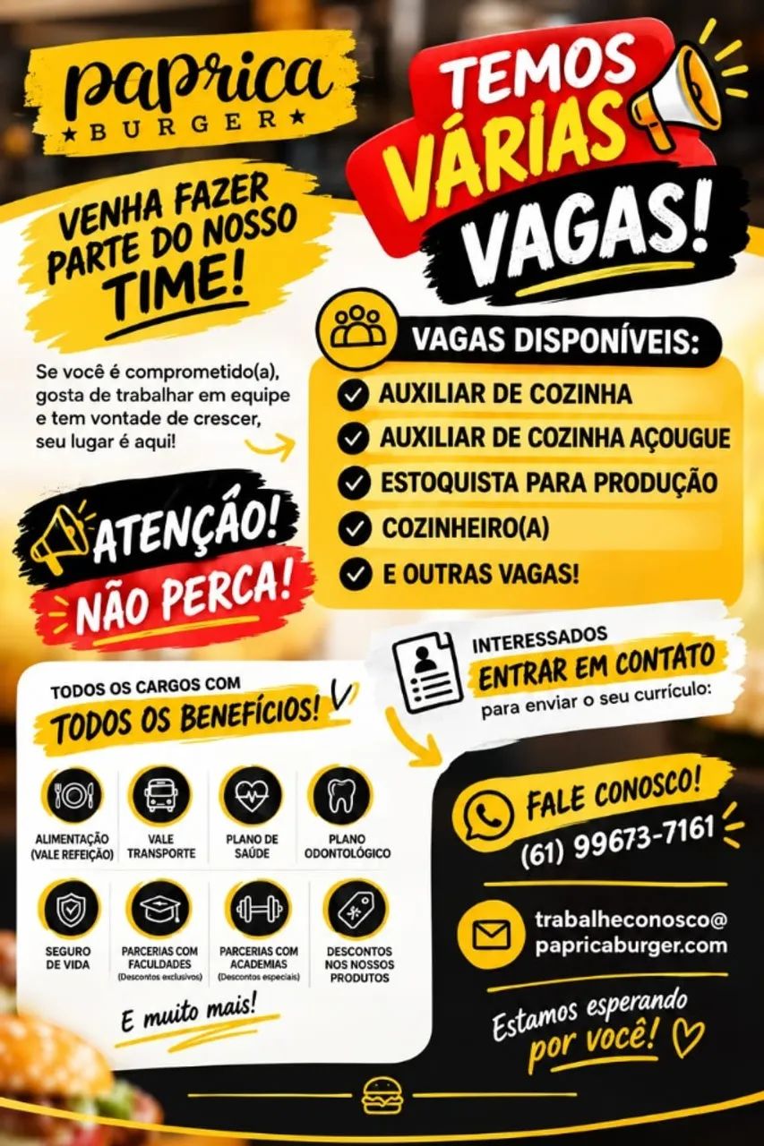 Auxiliar de cozinha _ Produção