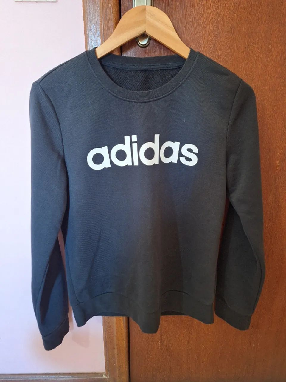 Blusão Moletinho Adidas Feminino