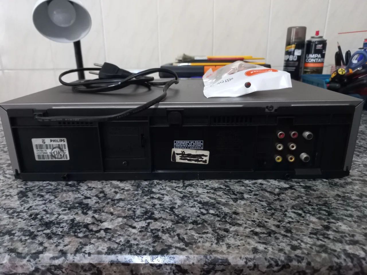 Video cassete Philips 6 cabeças revisado - Foto 6