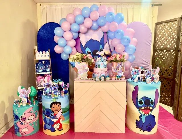 Decoração Temática Mesas Temáticas Pegue e Monte Infantil 15 anos Casamento - Foto 5