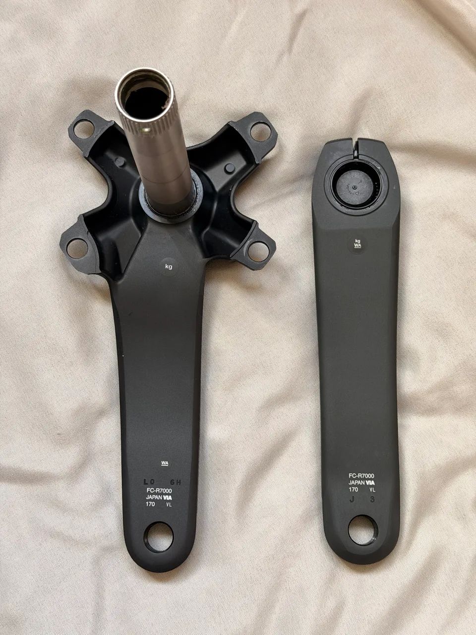 Pedivela Shimano 105 FC-R7000 170mm - Foto 2
