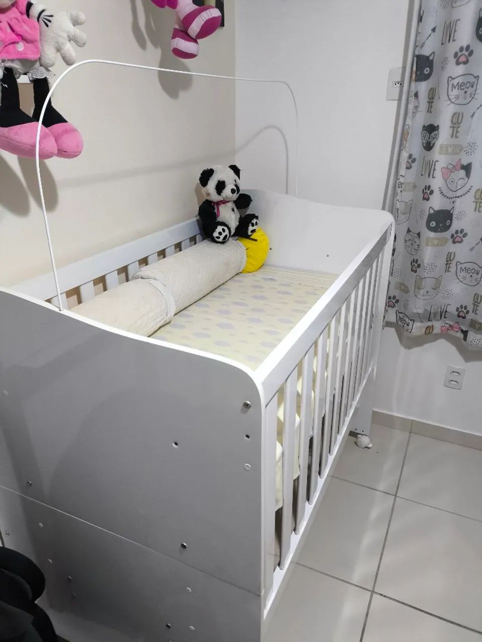 BERÇO VIRA CAMA EM ÓTIMO ESTADO - Foto 2