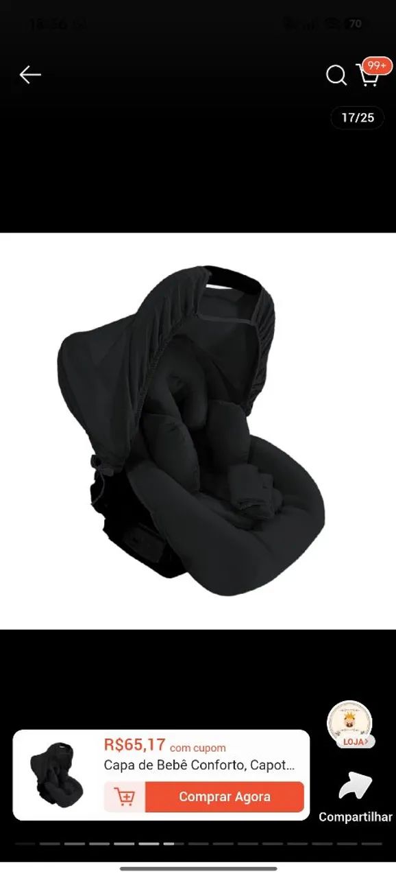 Bebê conforto com base - Foto 4