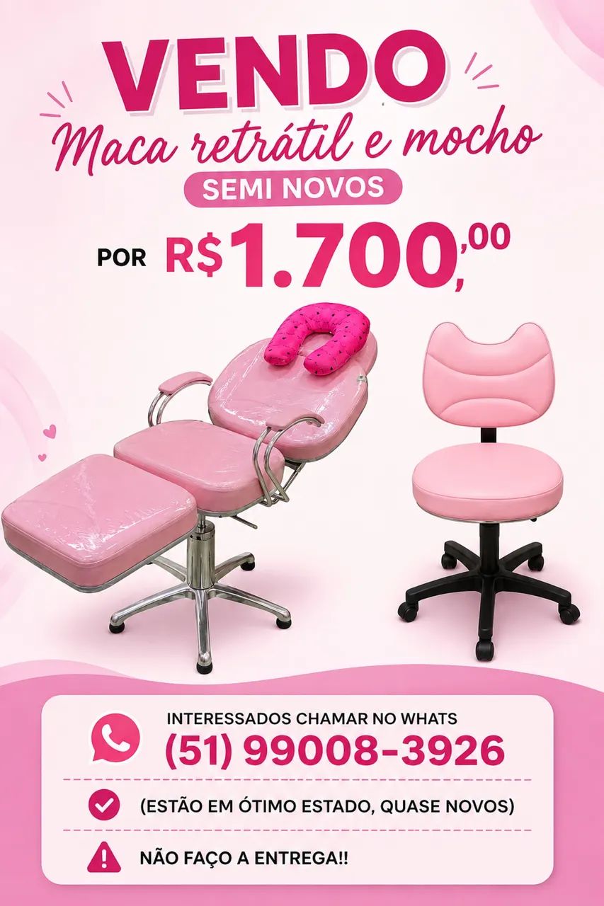 Maca retrátil e mocho  - Foto 2