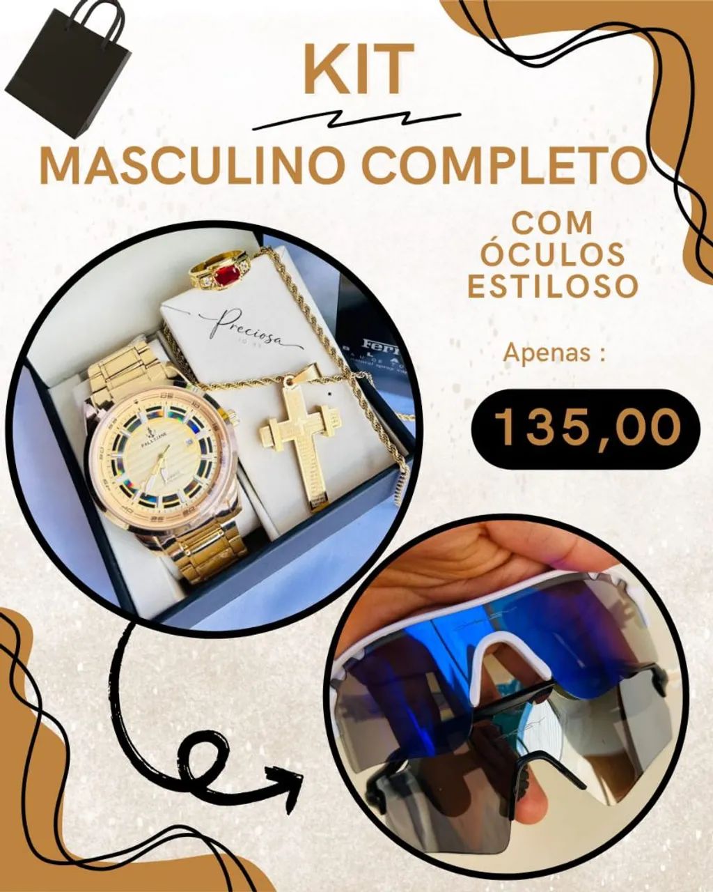 kit completo Masculino  - Foto 4