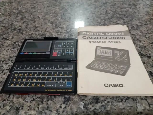 Agenda Eletrônica Casio SF-3000 Digital Diary