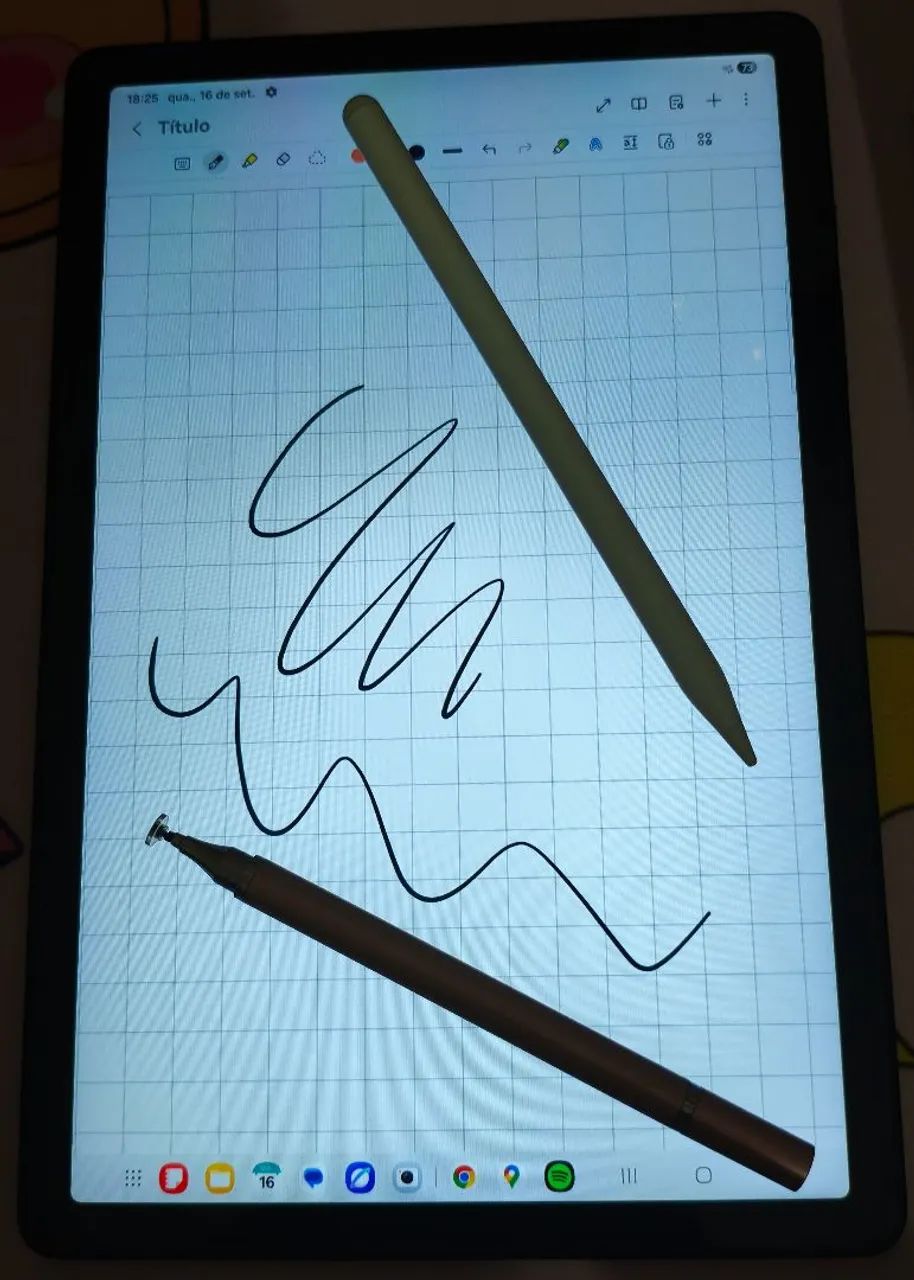 Tablet A9+ Plus SAMSUNG Excelente estado, usado - Foto 2
