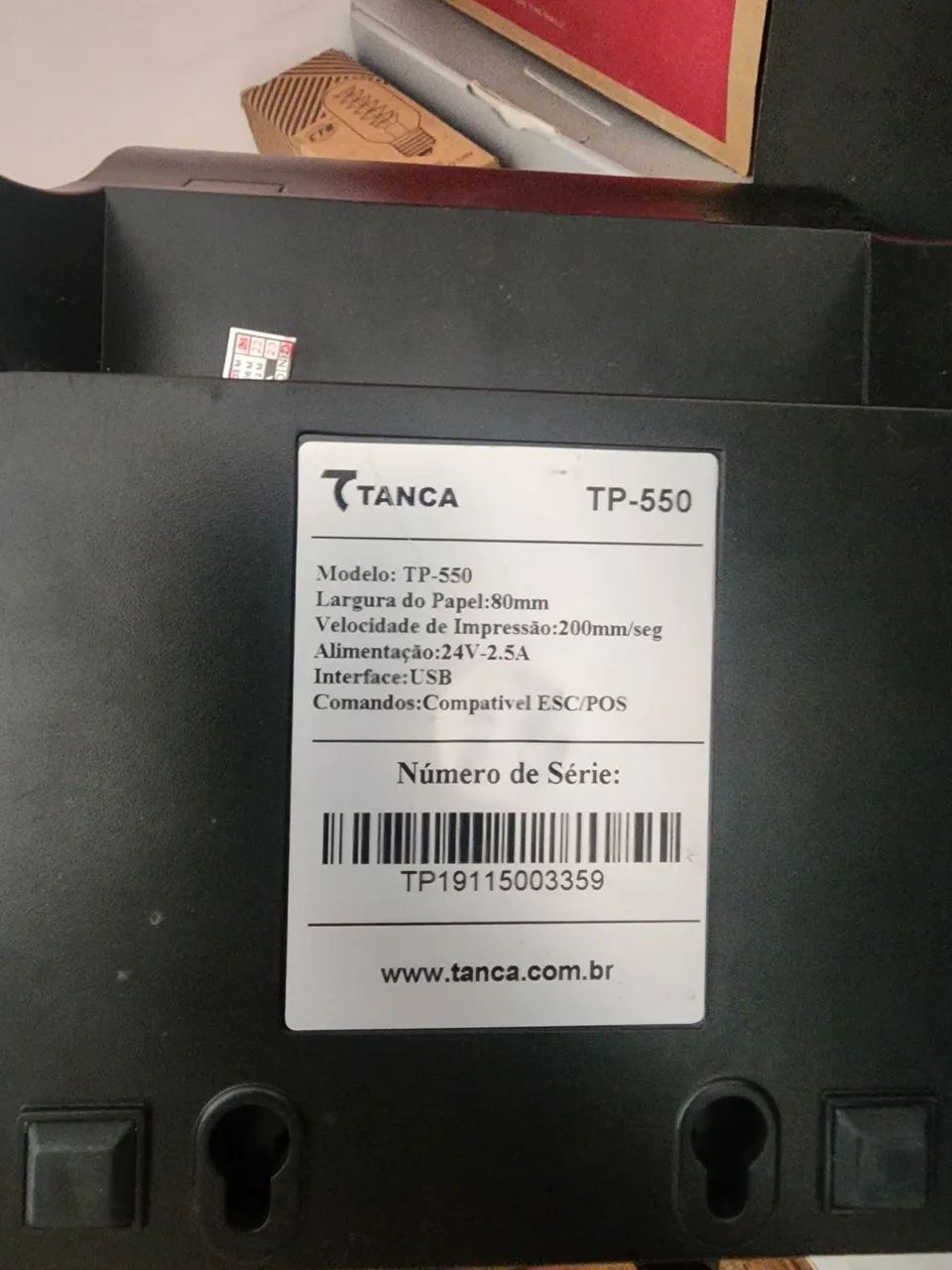 IMPRESSORA TÉRMICA ( de brinde leva algumas bobinas) - Foto 4