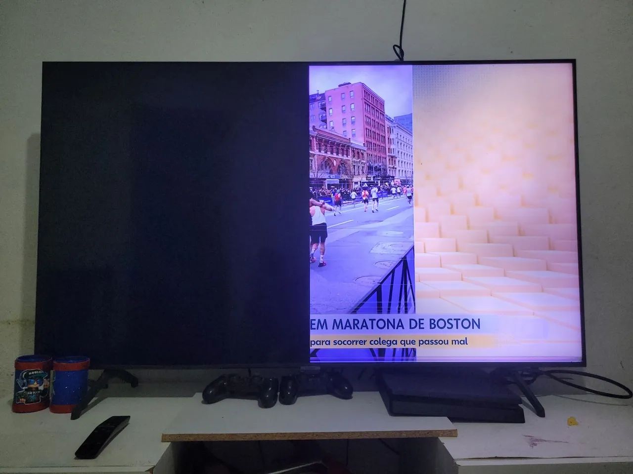 Tv samsung 55pl ( com defeito) - Foto 2