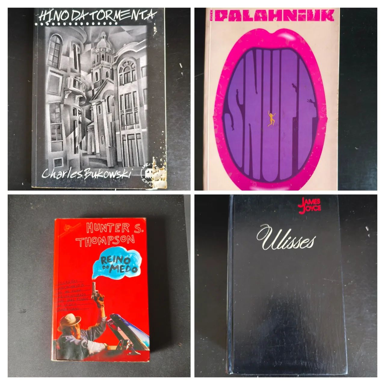 LIVROS CULT & RELÍQUIAS: BUKOWSKI, PALAHNIUK, THOMPSON E MAIS!