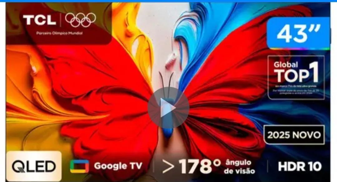 Vendo TV 43 polegada 