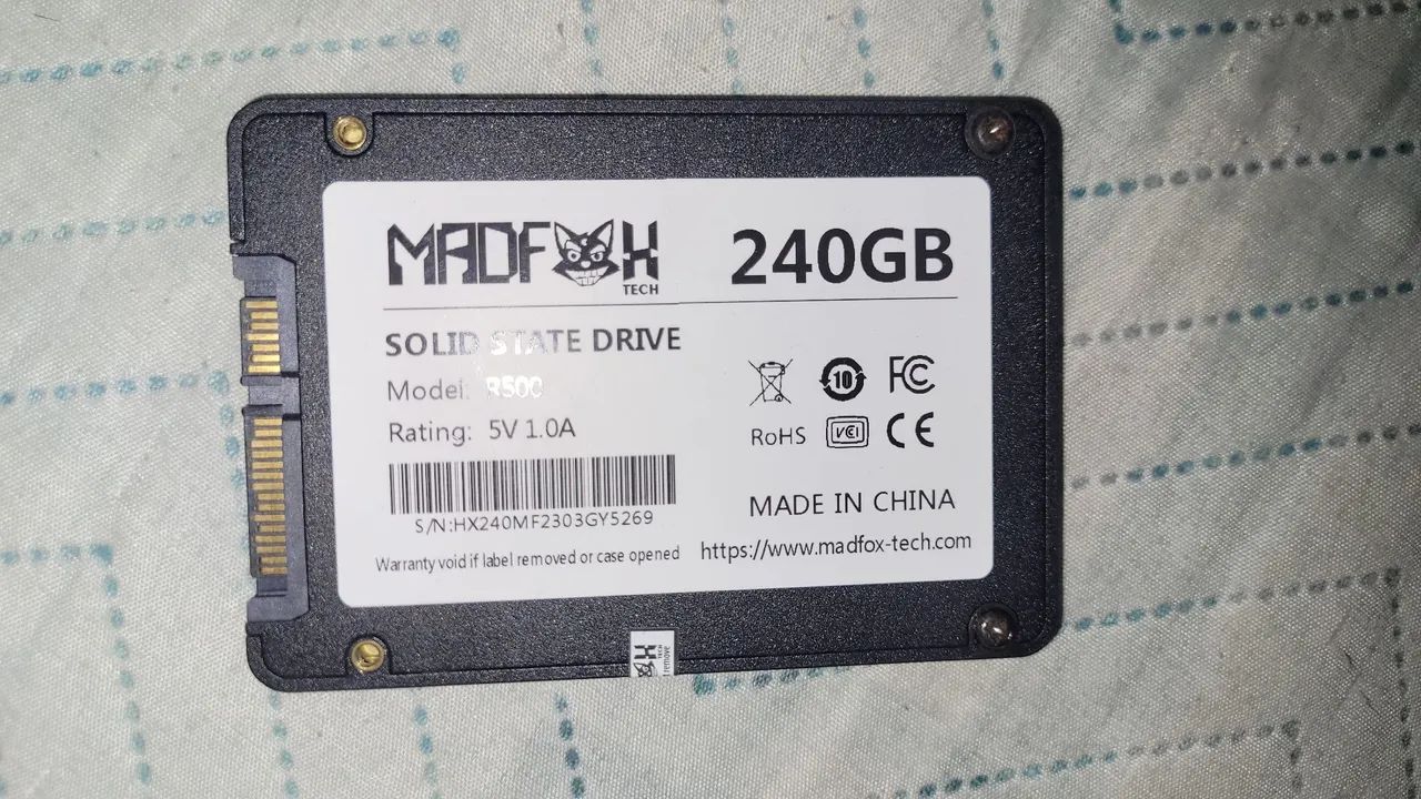 SSD MadFox 240GB