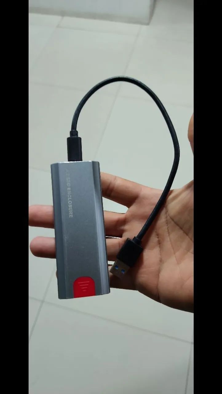 Ssd NVME 500gb com Caser - Foto 2