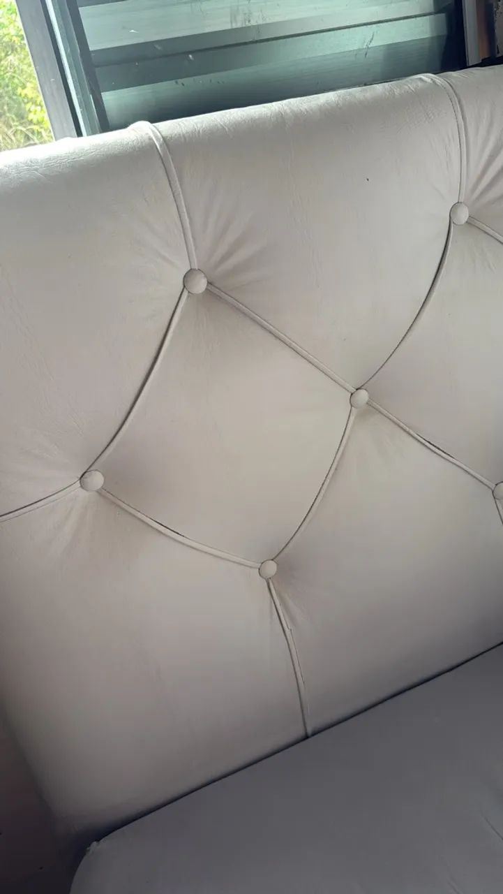 Cabeceira de Cama em Corino (Solteiro) - Foto 4