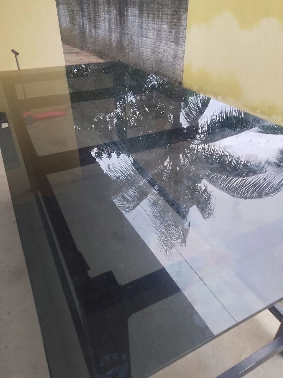 Mesa grande de vidro temperado  - Foto 4