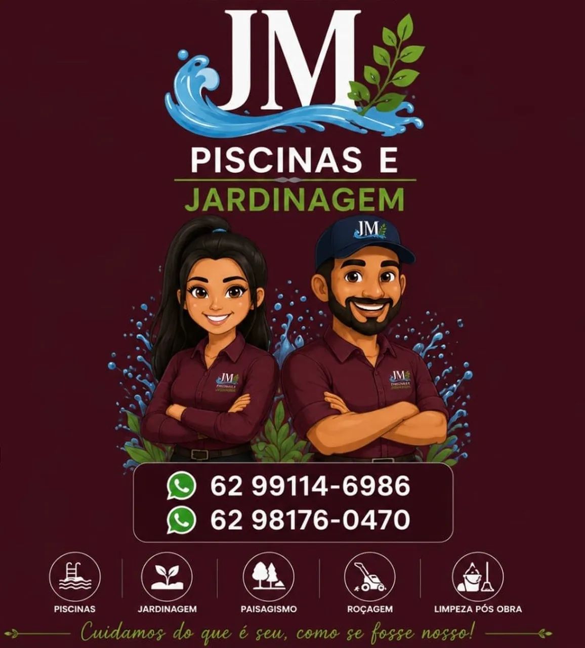 Jardineiro com ou sem experiência 