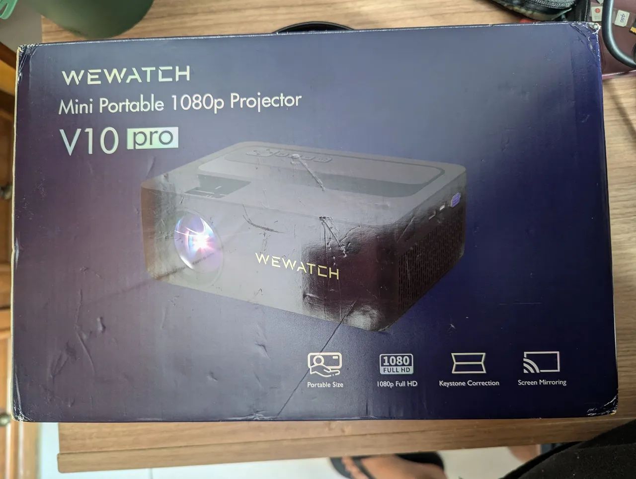 Projetor Wewatch V10 Pro - Completo na Caixa (Estado de Novo) - Foto 2