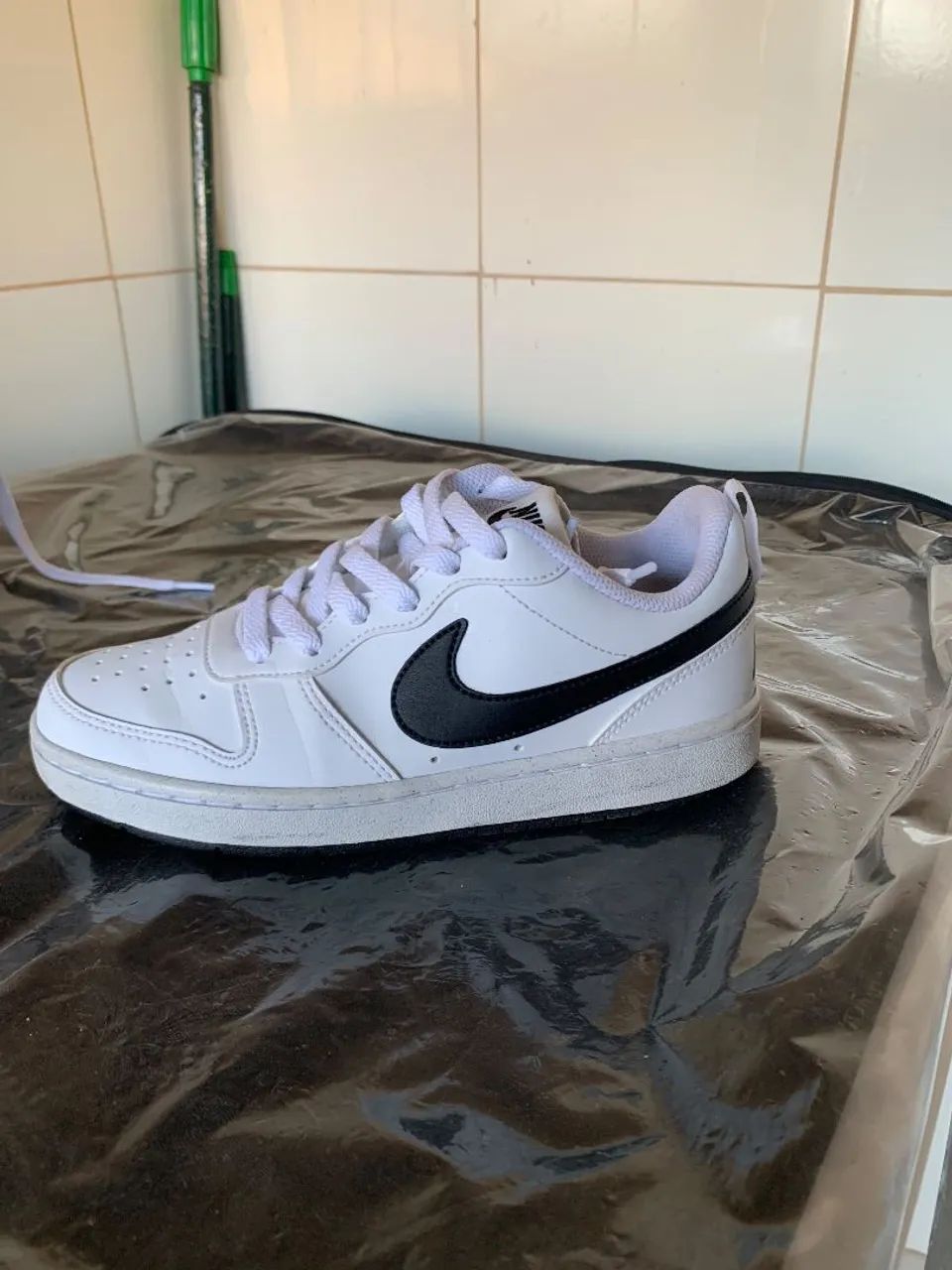 Tênis Nike Court borough low recraft - Foto 4