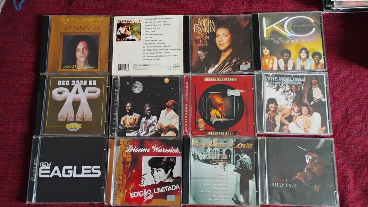 Vendo disco de vinil/ CDs diversos.box com 10cds cada. - Foto 4