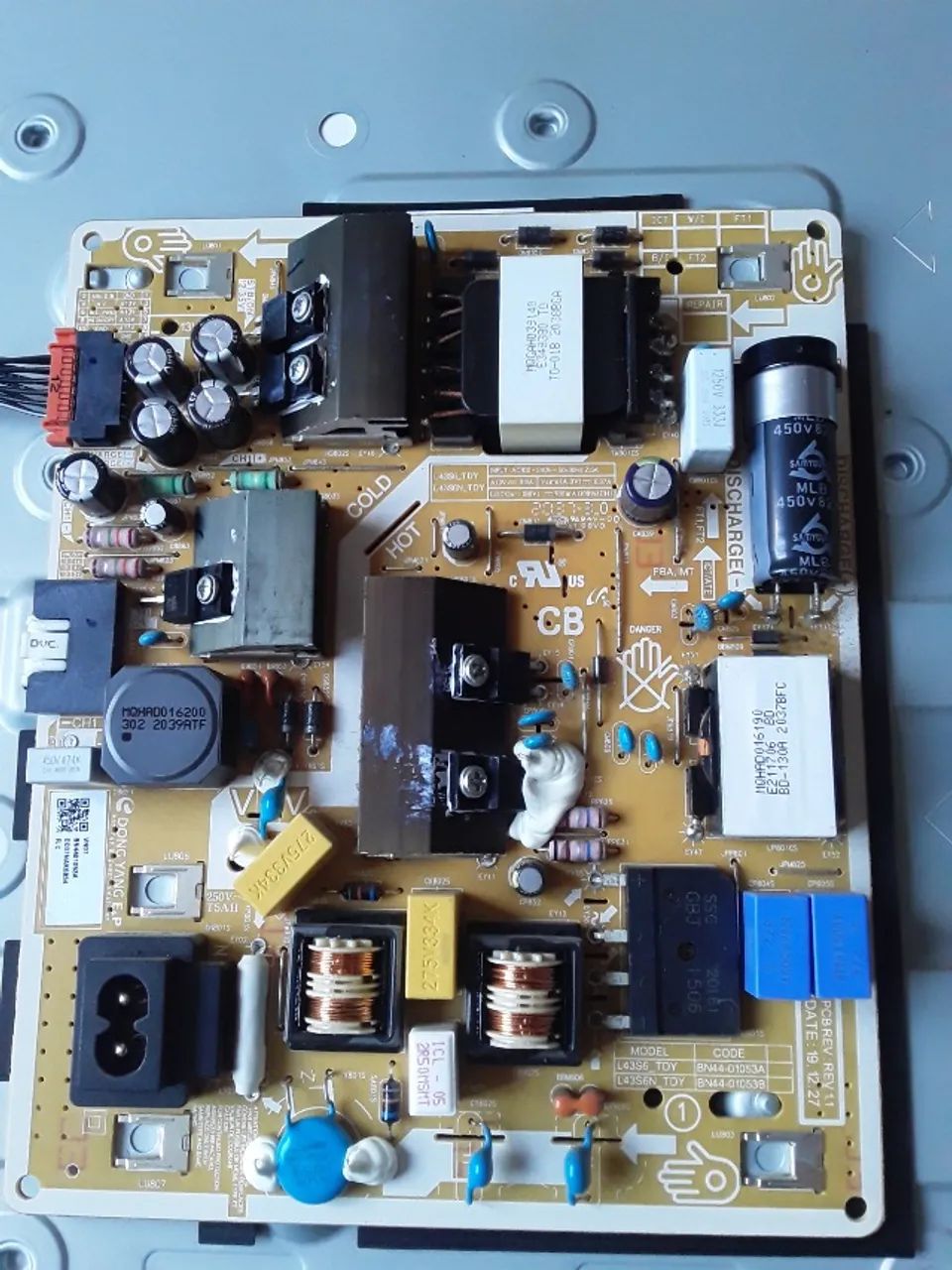 Oportunidade Única - Placa Fonte TV  Samsung UN43AU7700G OriginaL - BN44-01053A