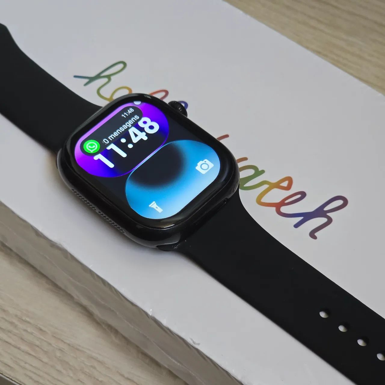 Smartwatch 4G AMOLED Android 10 Câmera Giratória - Foto 5