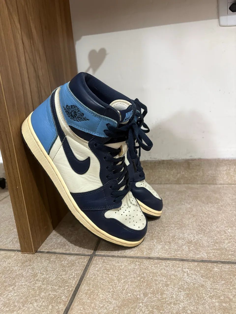 Tênis Nike Air Jordan 1 Obsidian - Foto 3
