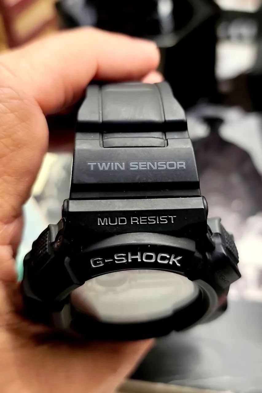 Casio G-Shock G-9300 Mudman Solar Sem Uso - Foto 4