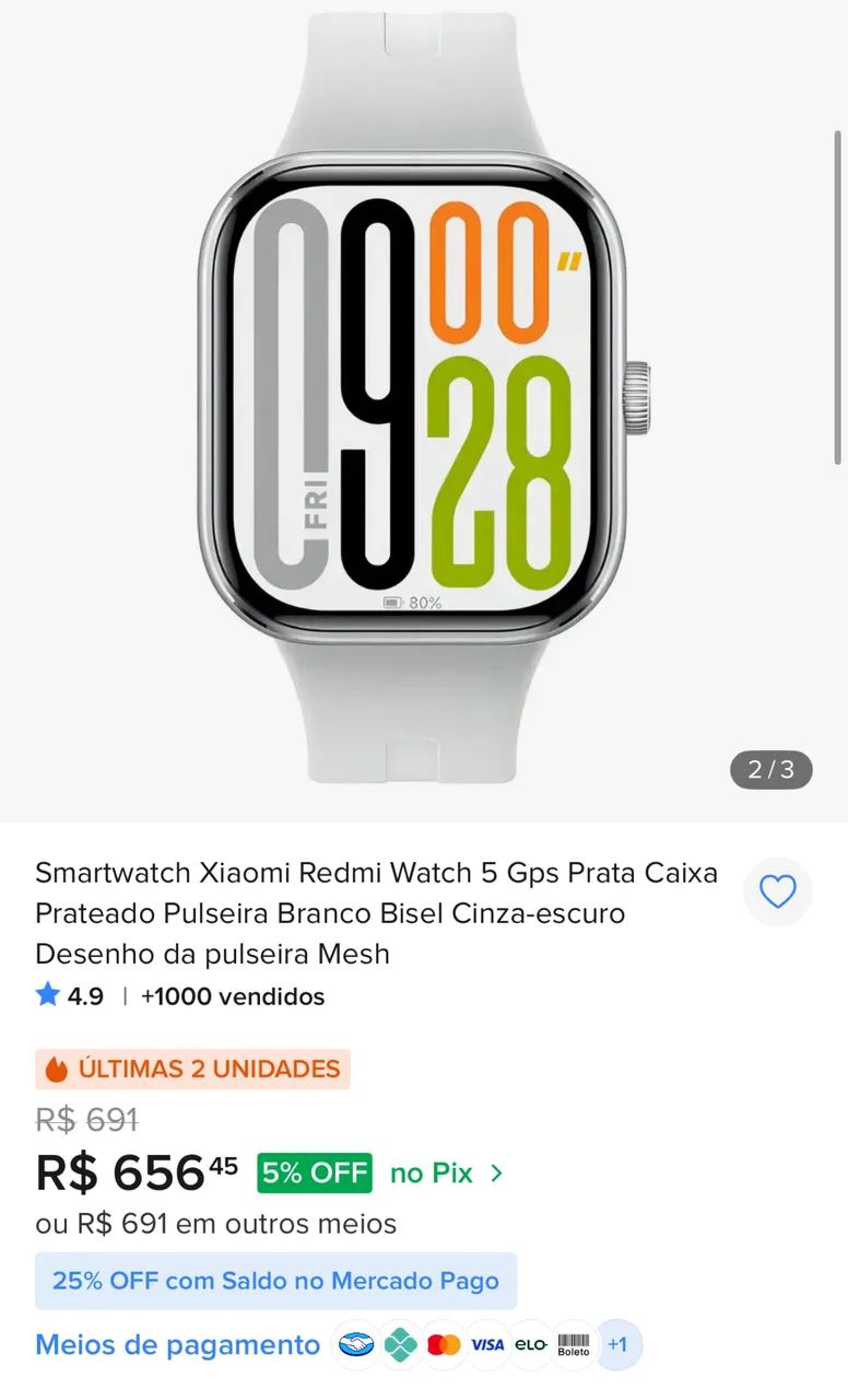 Redmi Watch 5 - Foto 4