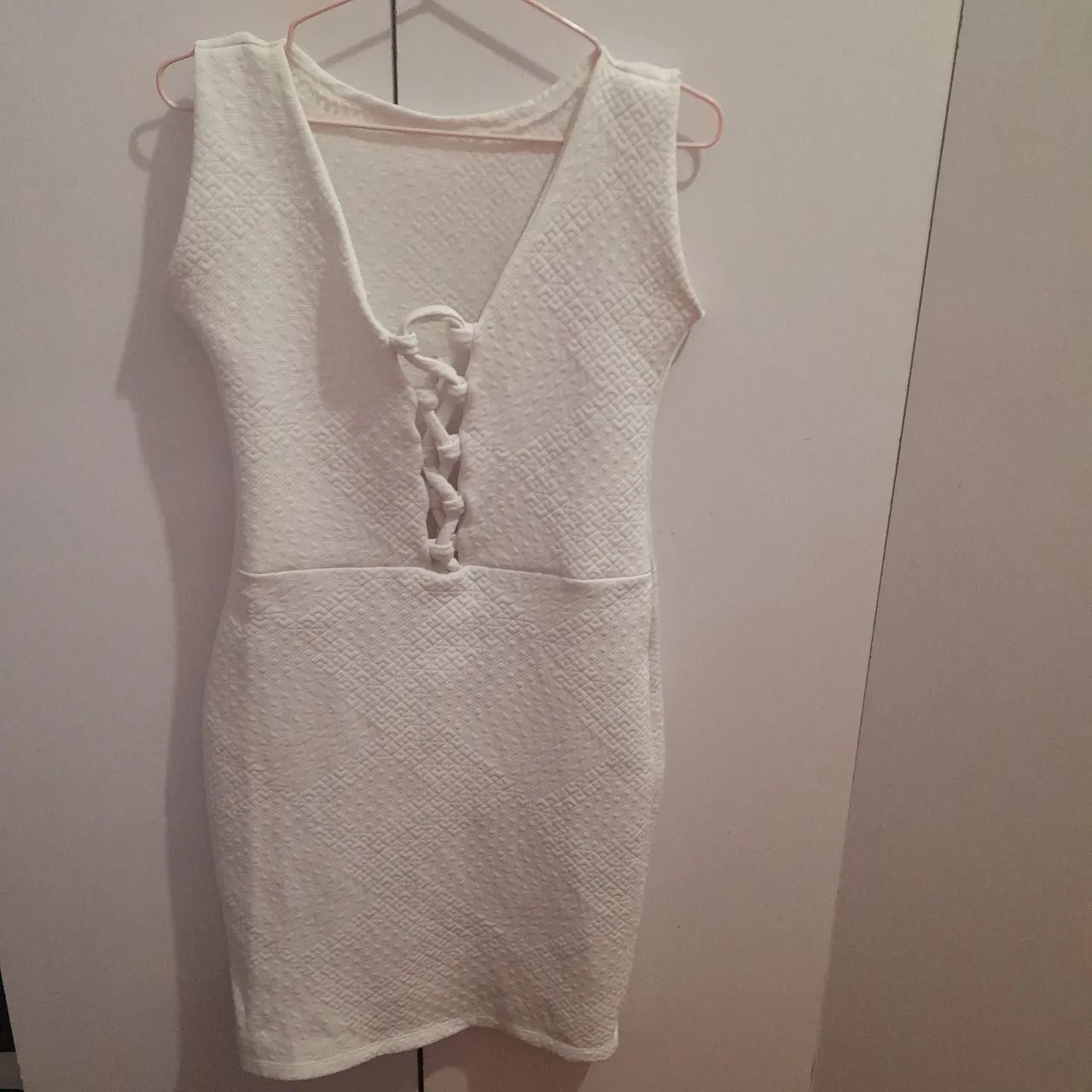 Vestido Branco tam P/M 