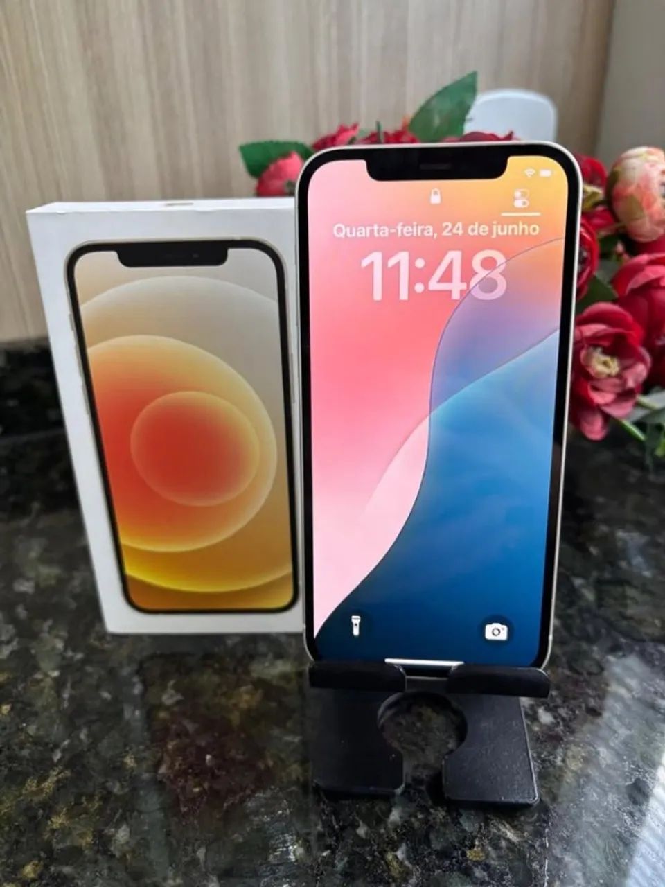 Iphone 12 - 128 GB - Branco - Foto 3
