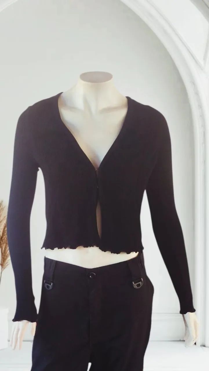 Cropped de malha.  - Foto 2