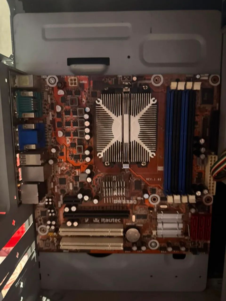 Kit amd phenom II X2 + Gabinete + Placa mãe - Foto 4