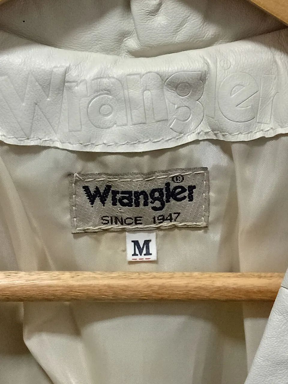Blazer feminino de couro wrangler M - Foto 4