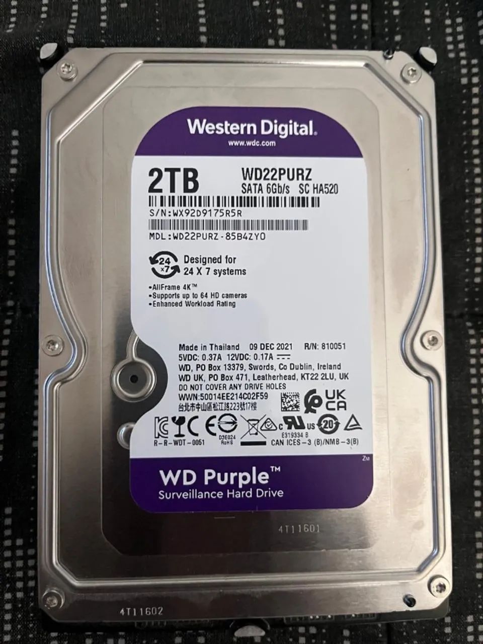 HD 2TB - Western Digital