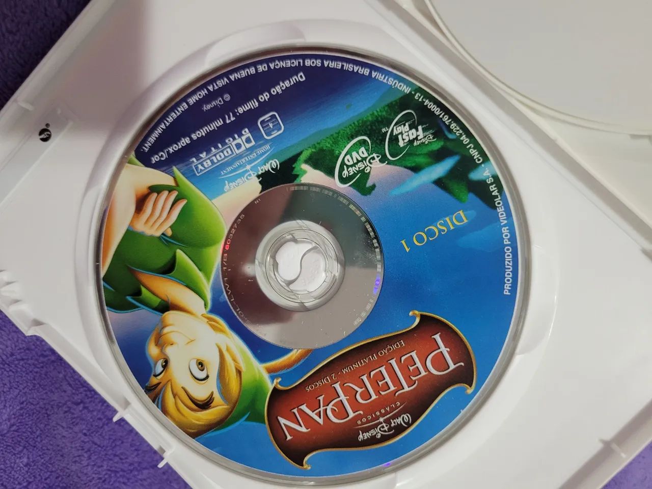 DVD PETER PAN EDIÇÃO PLATINUM - Foto 4