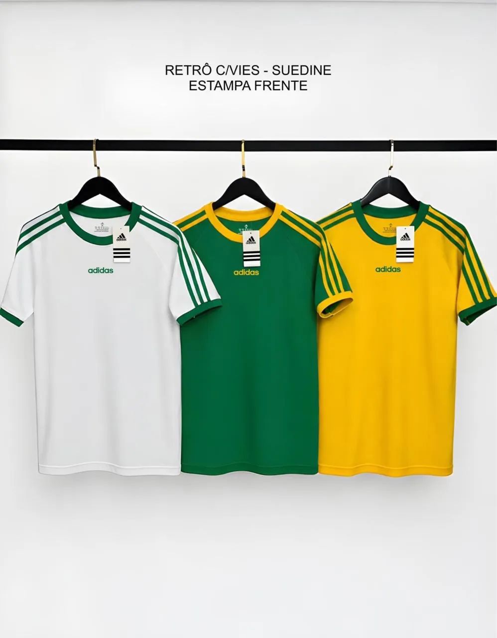 Camisa Suedine Retrô - Adidas