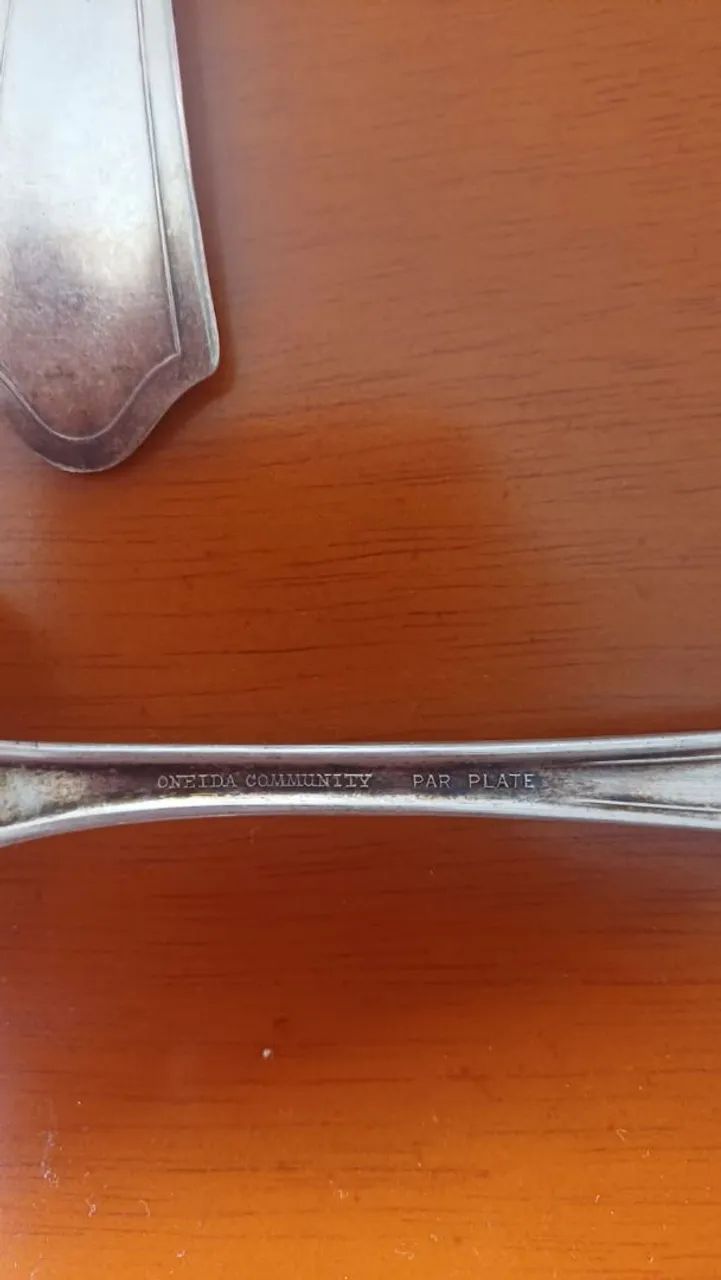 Talheres antigos Oneida 1937 - Foto 2