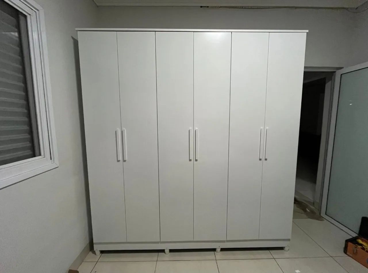 Guarda roupa MDF - Branco 