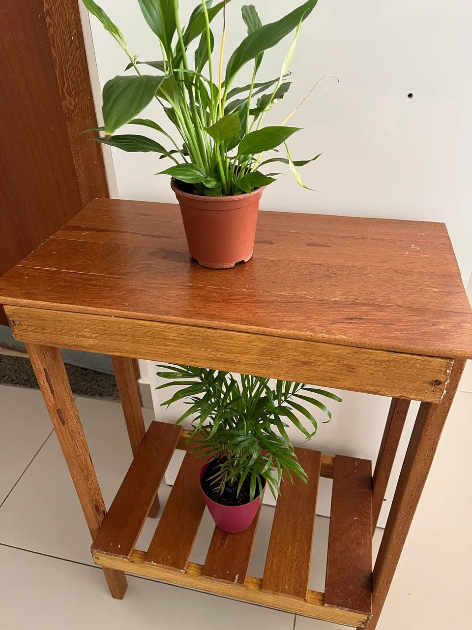 Mesinha de apoio madeira  - Foto 3