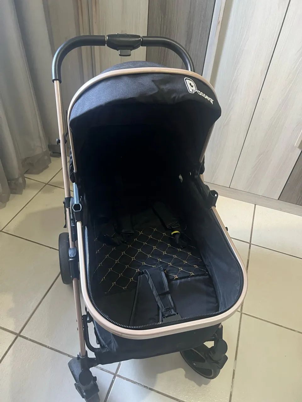 Carrinho de bebê Europeu 3 em 1  - Foto 3