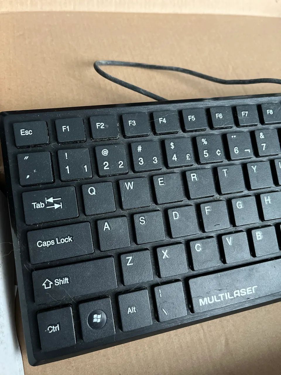 Mini Teclado com fio Multilaser