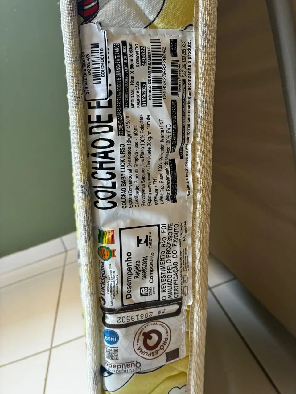 Kit Completo de Berço Portátil - Foto 2