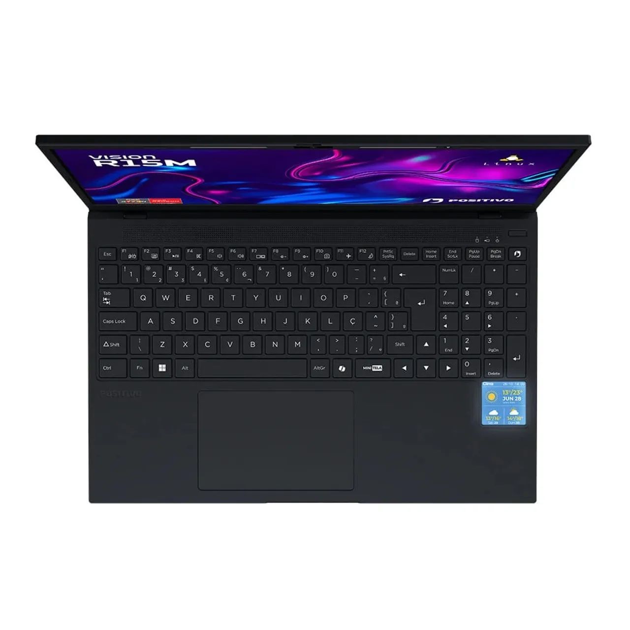 Notebook positivo vision. Top segunda tela de notificações Ssd - Foto 4