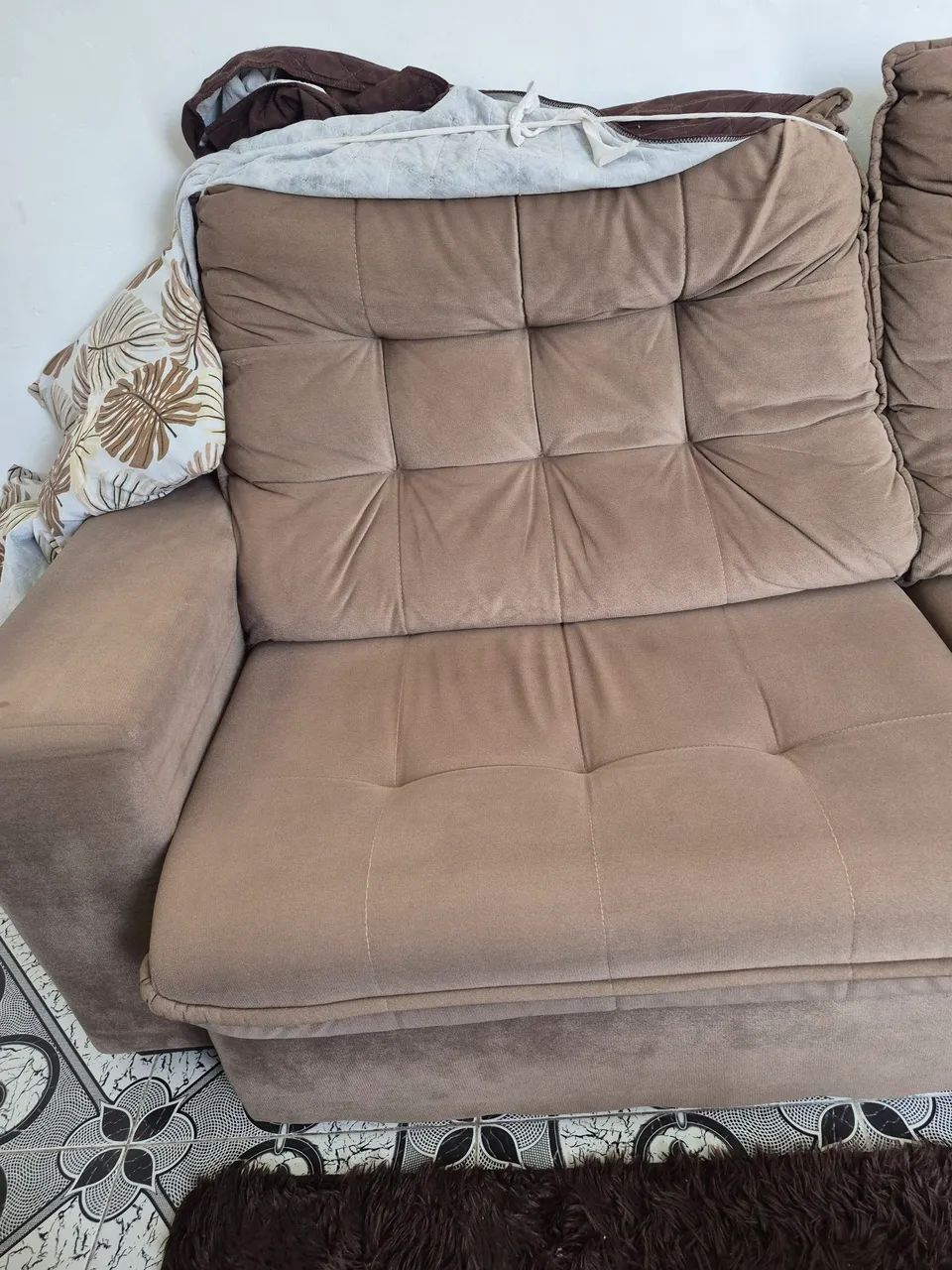 Sofá Retrátil Cama - Foto 2