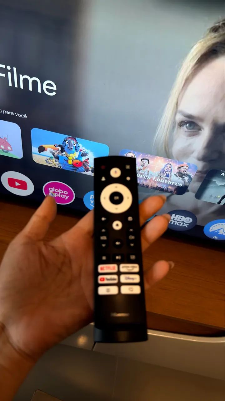 TV 50 polegadas Hi QLed 4K Hisense - ITAIPUAÇU Barroco - Foto 4