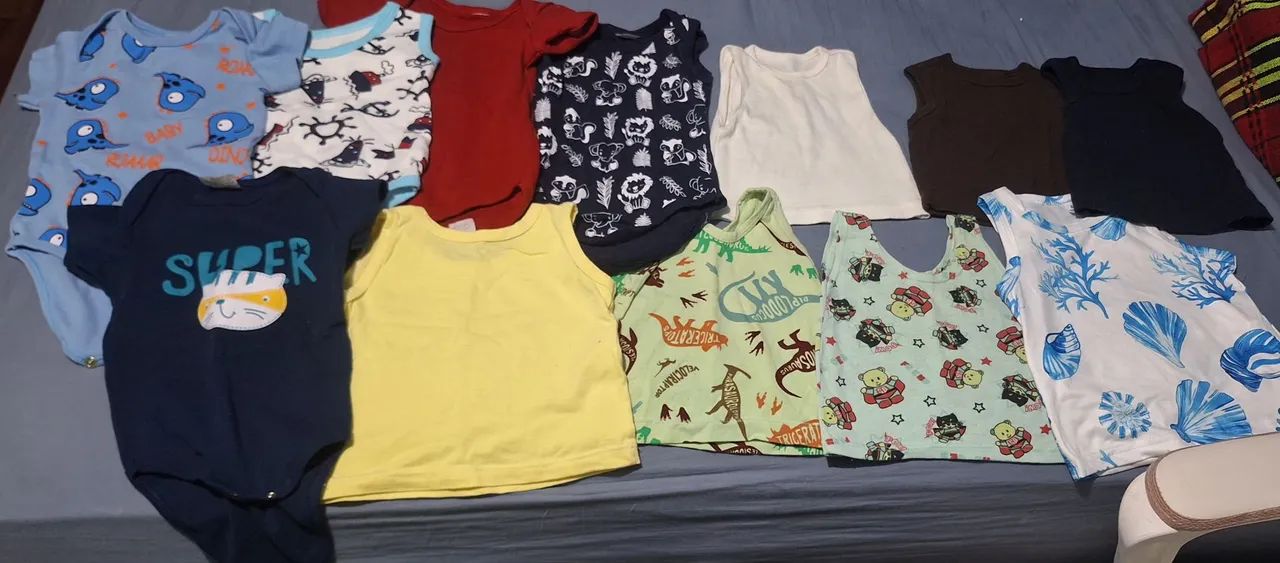 Canguru e lote roupas rn - Foto 3