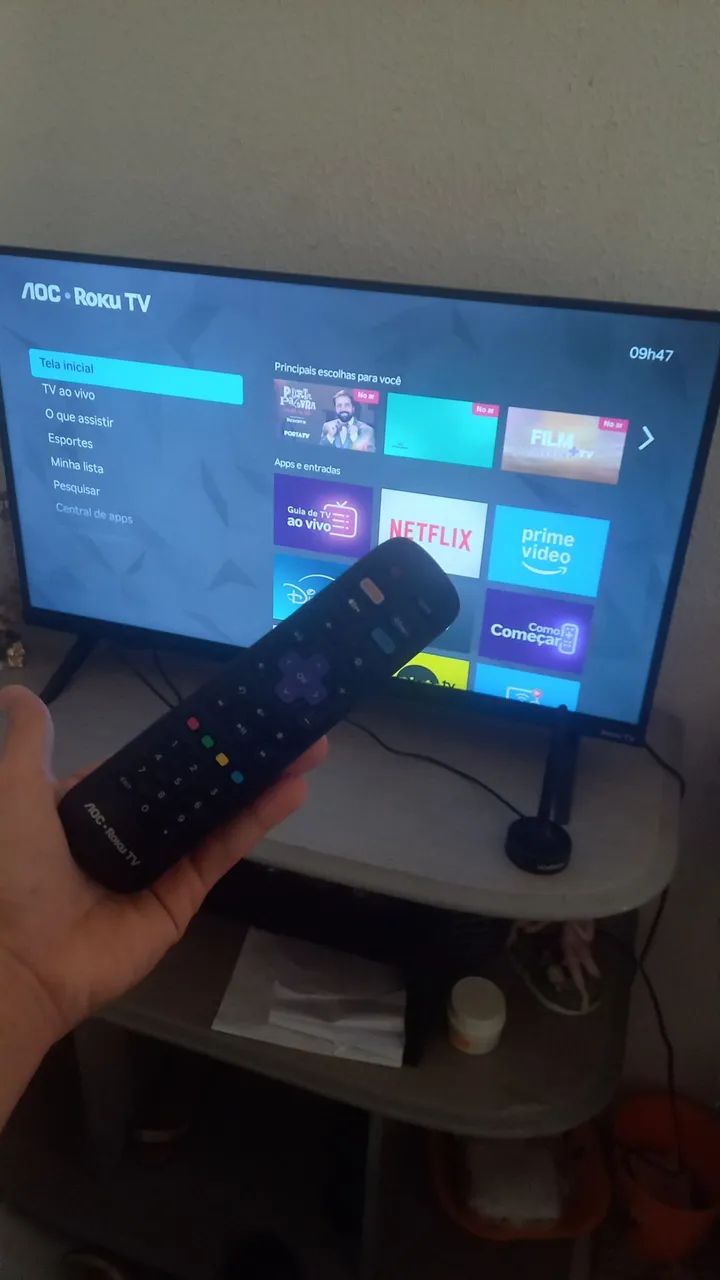 TV ROKU 32 PL E ANTENA INTELBRAS - Foto 2
