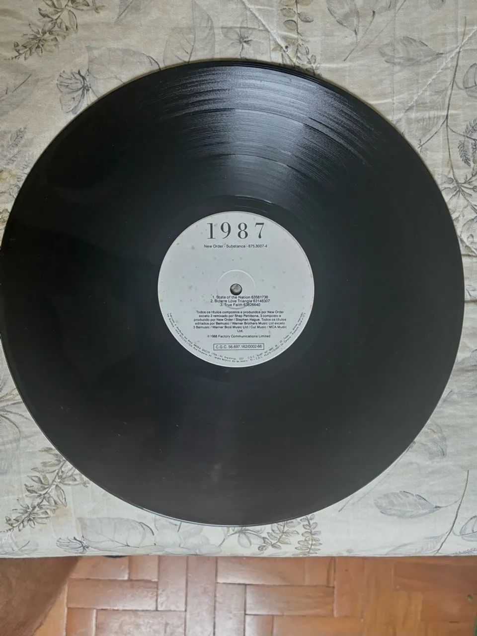New Order LP vinil - Substance - Foto 2
