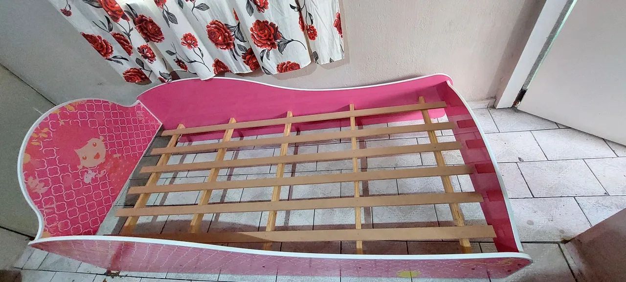 Vendo cama de solteiro - Foto 4